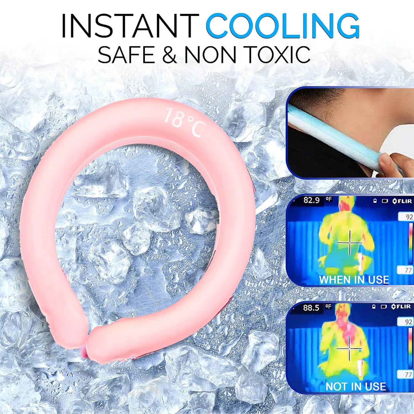 Ice Maker Cooling Tube Cooling Neck Wraps Mein Shop