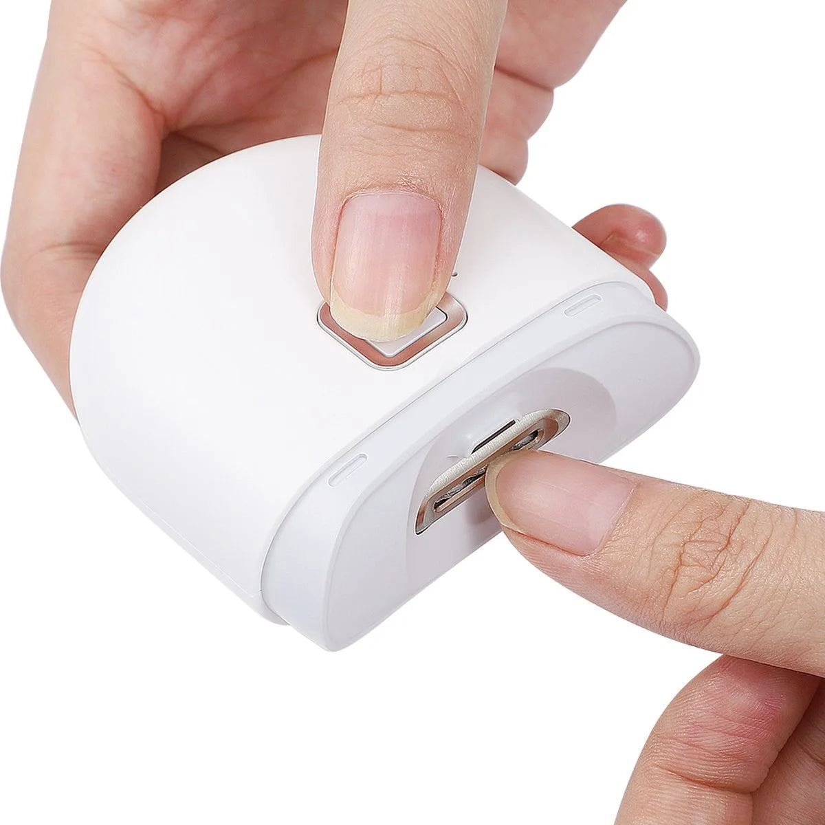 Electric Nail Clipper With Light Nail Polishing Machine Mein Shop