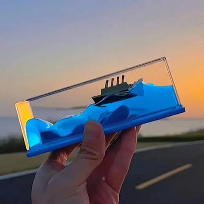 Creative Cruise Ship Fluid Drift Bottle Mein Shop