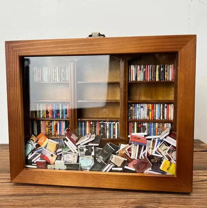 Anxiety Bookshelf | Shake Away Your Anxiety Mein Shop