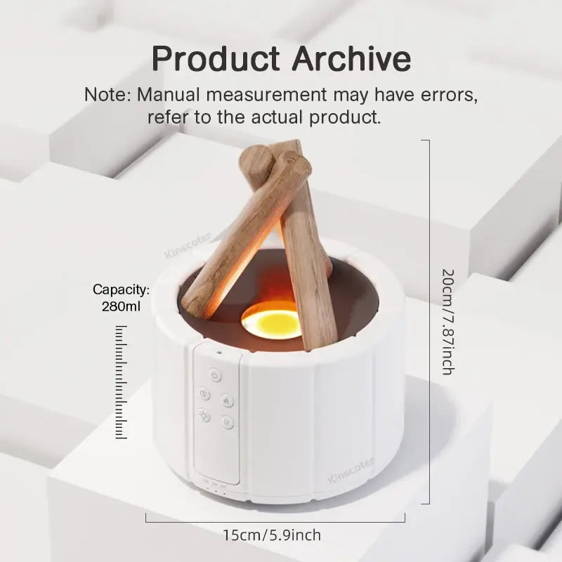 Simulated Flame Aroma Diffuser Mein Shop
