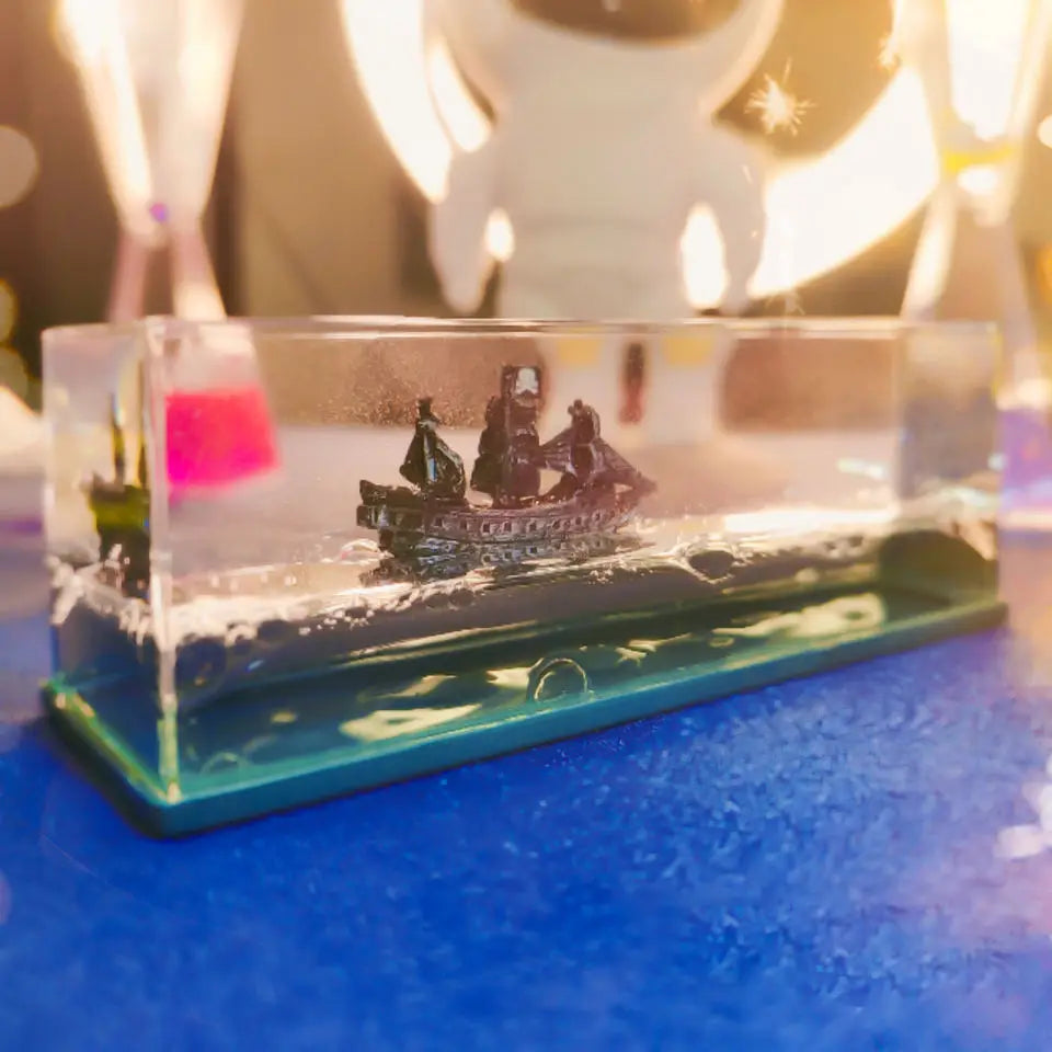Creative Cruise Ship Fluid Drift Bottle Mein Shop