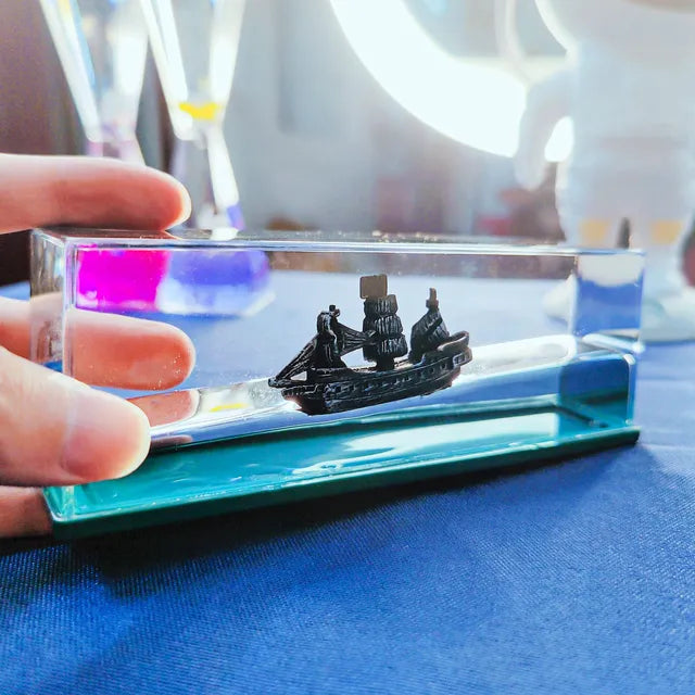 Creative Cruise Ship Fluid Drift Bottle Mein Shop