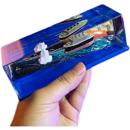 Creative Cruise Ship Fluid Drift Bottle Mein Shop