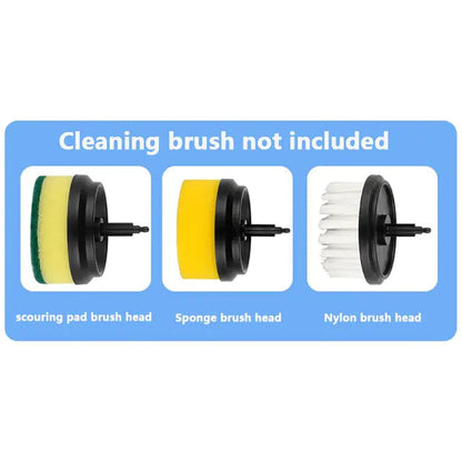 Electric Cleaning Brush 3 Brush Heads Cleaner Multifunctional Mein Shop