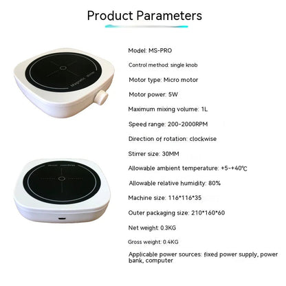 Compact Magnetic Stirrer for Laboratory Use Mein Shop