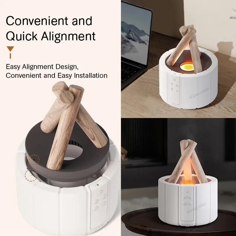 Simulated Flame Aroma Diffuser Mein Shop