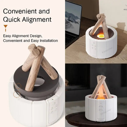Simulated Flame Aroma Diffuser Mein Shop