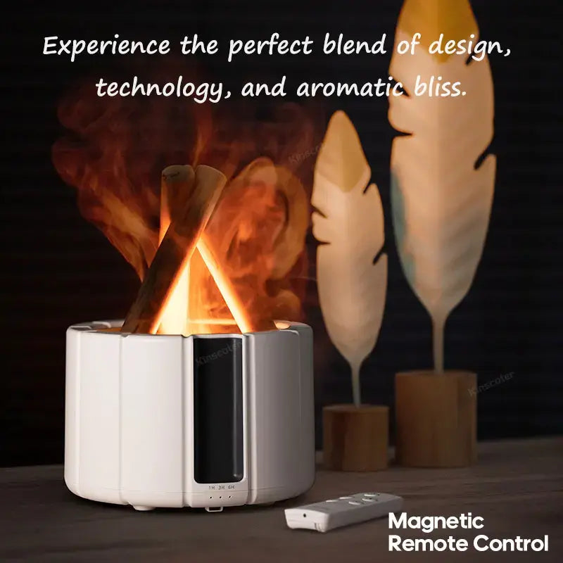 Simulated Flame Aroma Diffuser Mein Shop